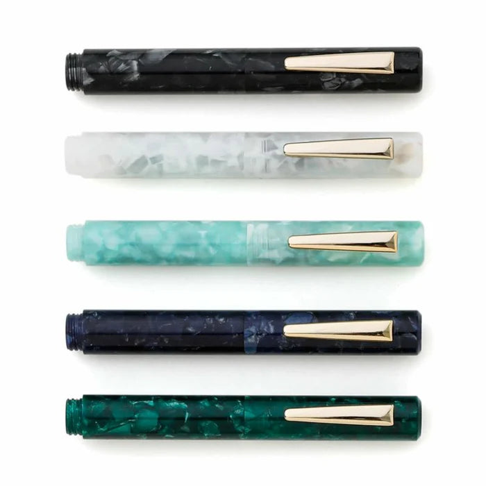 Hightide Attache Marbled Fountain Pen - The Journal Shop