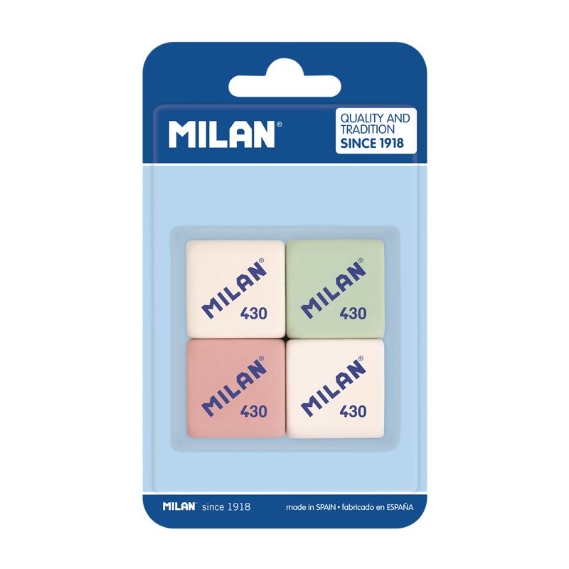 Milan Eraser 430 [Pack of 4] - The Journal Shop