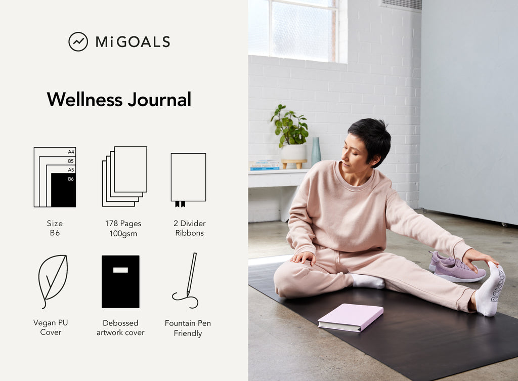 MiGoals Wellness Journal B6 - The Journal Shop