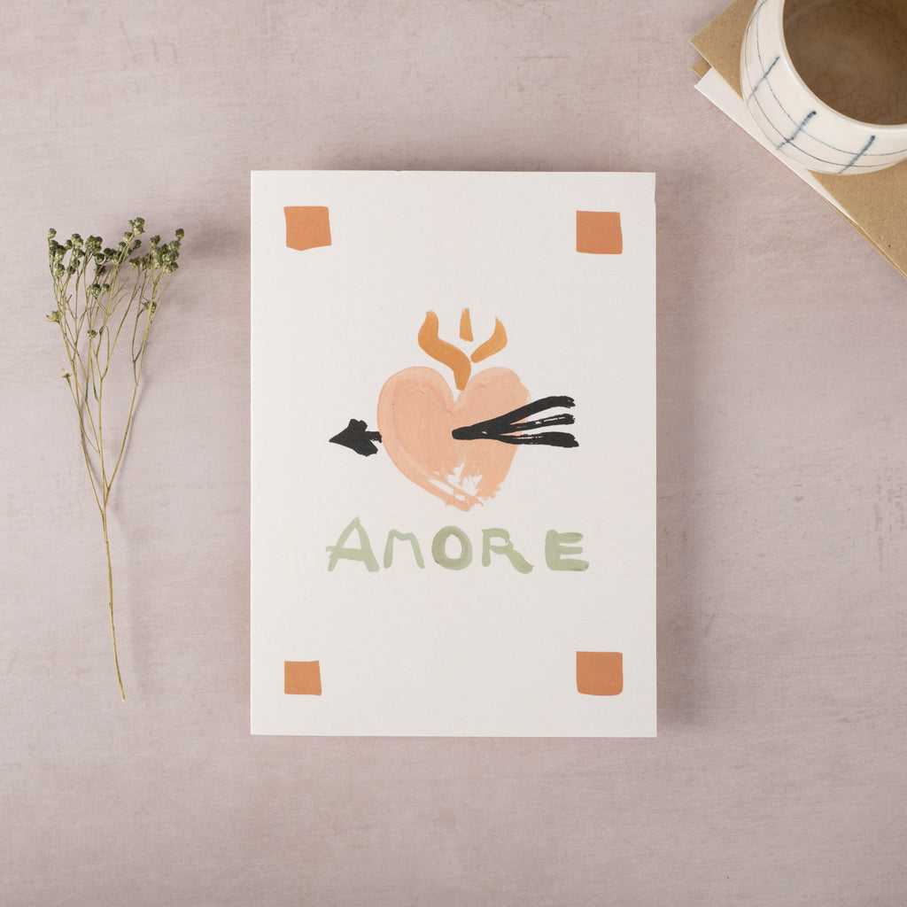 Katie Leamon - Heart Amore Green - The Journal Shop