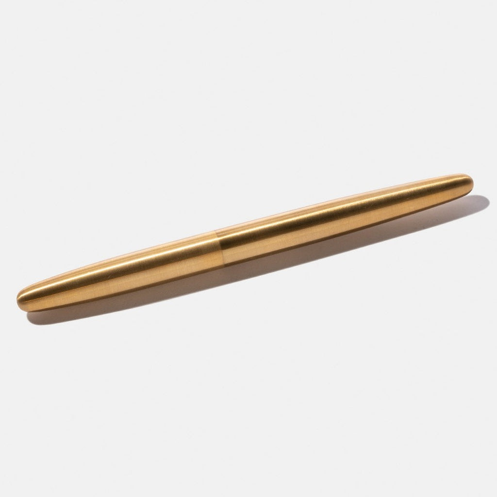 Tools To Live By Brass Fountain Pen (F nib) - The Journal Shop