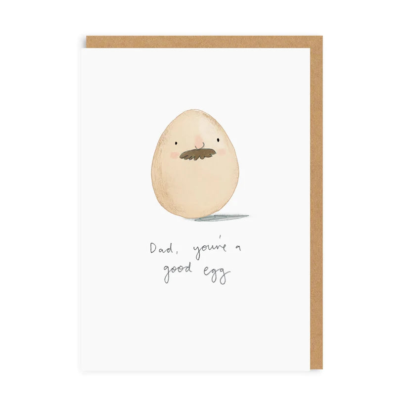 Ohh Deer 'Dad You're A Good Egg' Greeting Card - The Journal Shop