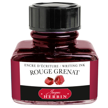 Jacques Herbin Ink - Rouge Grenat - Garnet Red - Bottle 30ml