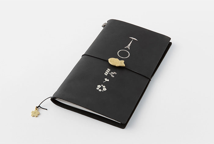 TRAVELER'S Limited Edition Tokyo Notebook Brass Charm - The Journal Shop