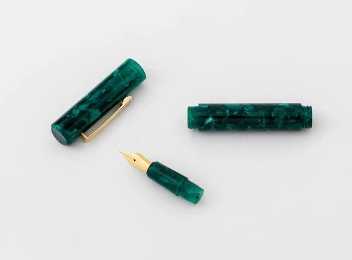 Hightide Attache Marbled Fountain Pen - The Journal Shop