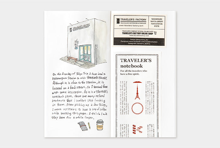 TRAVELER'S Limited Edition Tokyo Notebook Blank - The Journal Shop