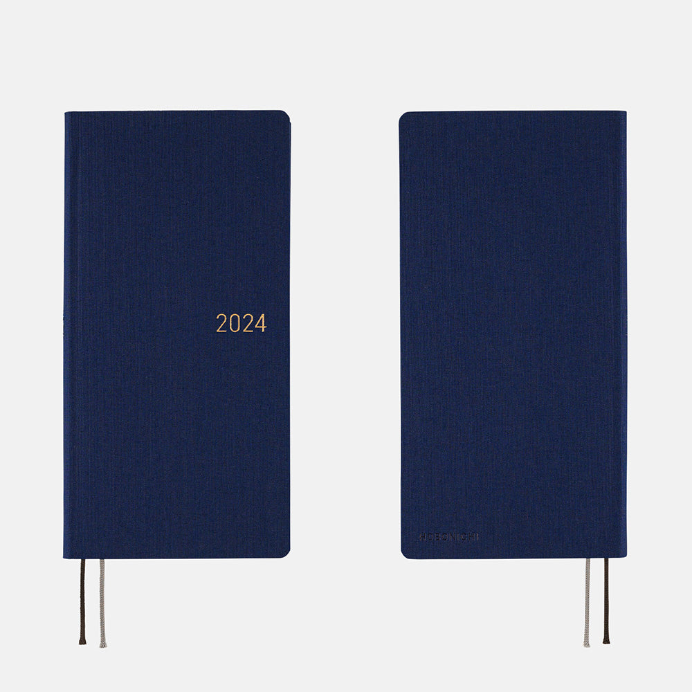 Hobonichi 2024 Weeks English Edition [Colours Deep Navy] The Journal