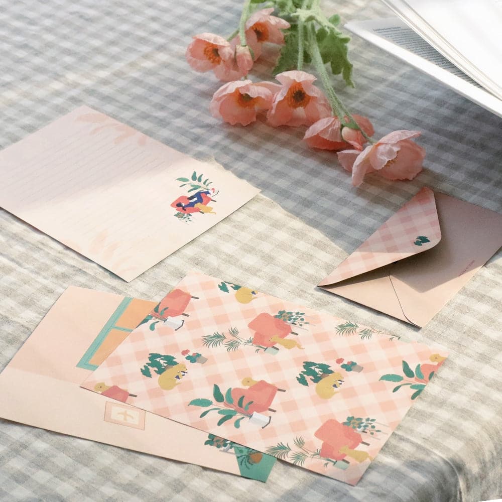 Iconic // Pattern Letter Set // Flamingo – The Journal Shop