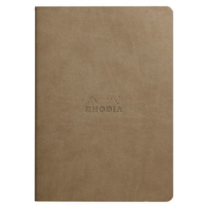  Rhodia Sewn Spine Notebook, A5, Dot - Poppy (116463C) : Office  Products