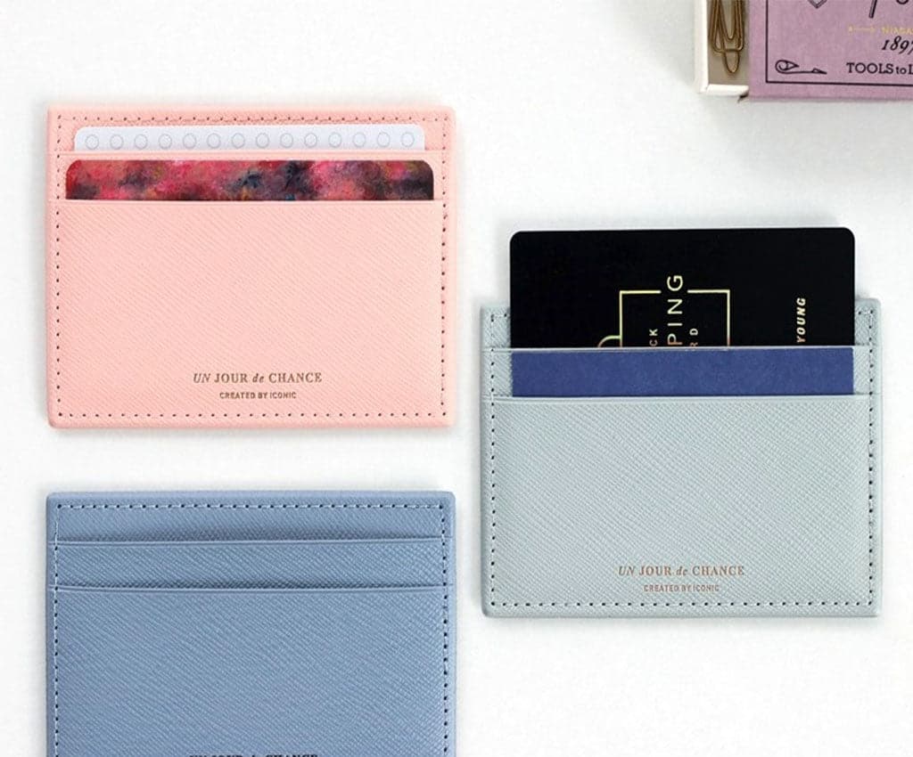 Iconic Flat Card Pocket v.2 - The Journal Shop