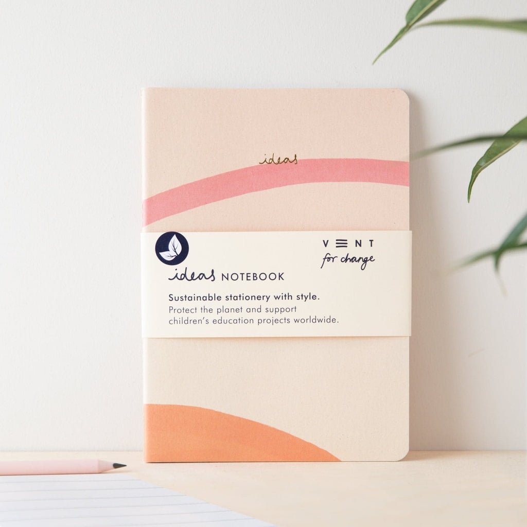 VENT for Change Ideas Notebook [Cream] - The Journal Shop