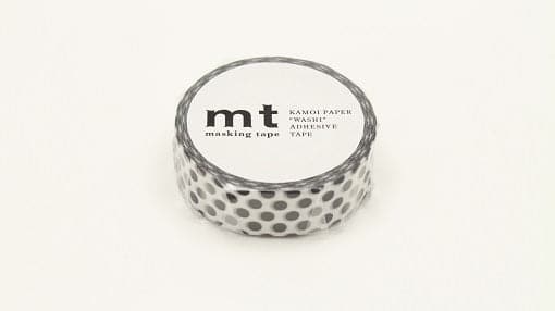 MT Masking Tape 1P Deco - Dot Black 2 - The Journal Shop