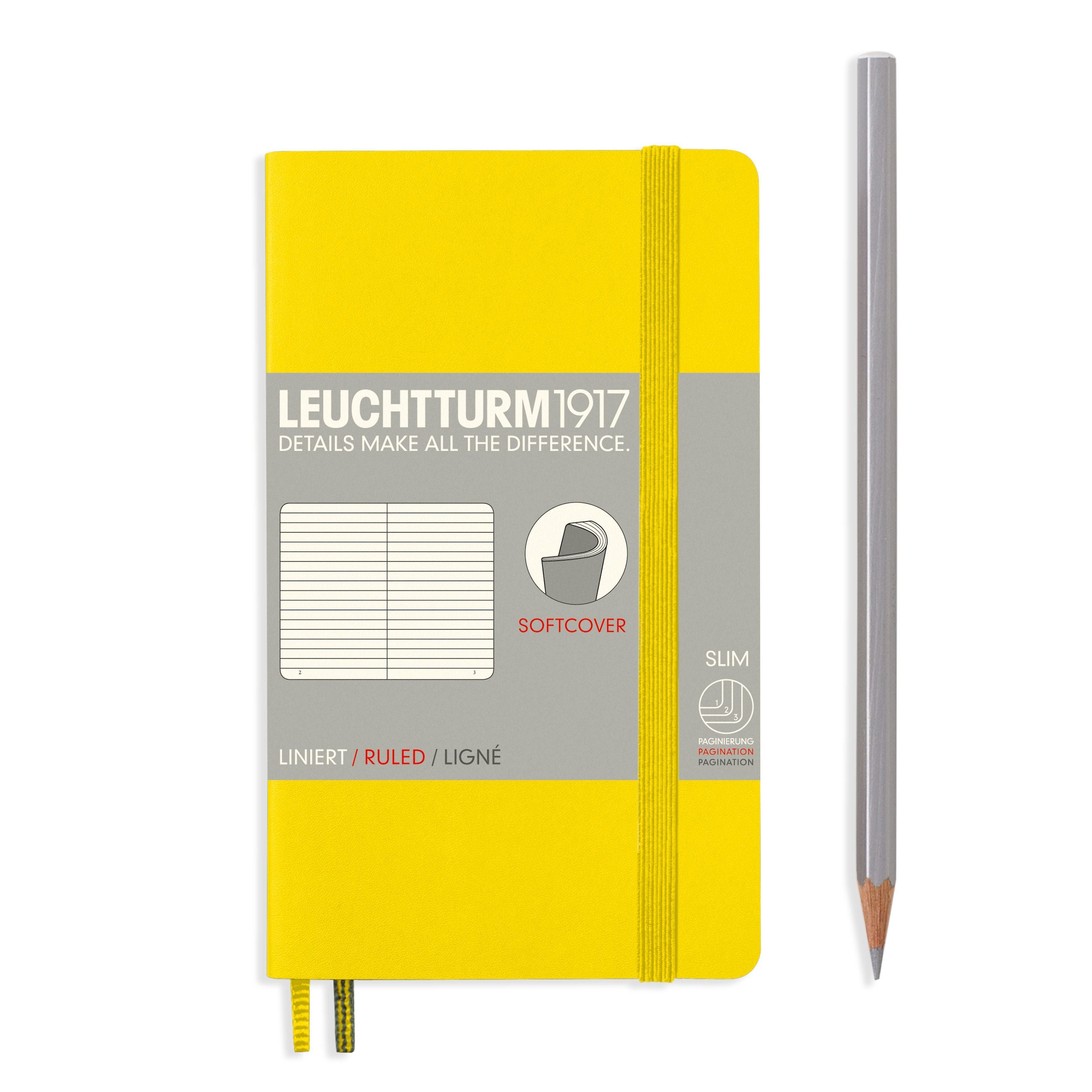 Leuchtturm1917 A6 Pocket Hardcover Dotted Notebook - Sage
