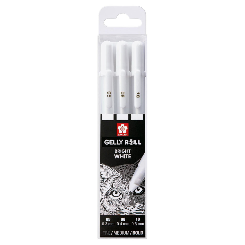 Sakura Gelly Roll Set - Bright White - The Journal Shop